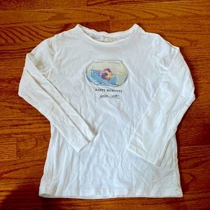 Zara Kids Fish tank Tee 9 long sleeved